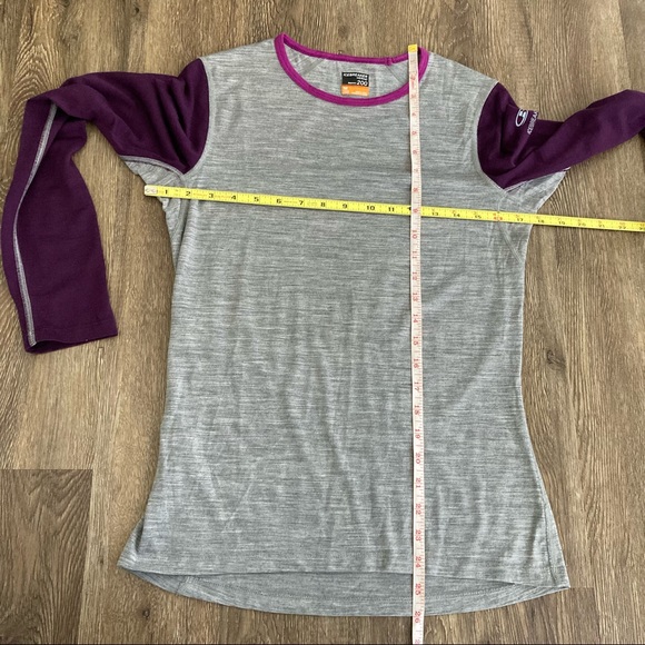 Icebreaker Merino Wool Bodyfit 200 Long Sleeve T-shirt - Picture 6 of 7